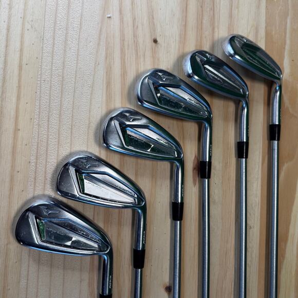 Mizuno JPX 919 Hot Metal 4 5 6 7 9 PW No 8 Iron Set Graphite Stiff Flex - Picture 2 of 12